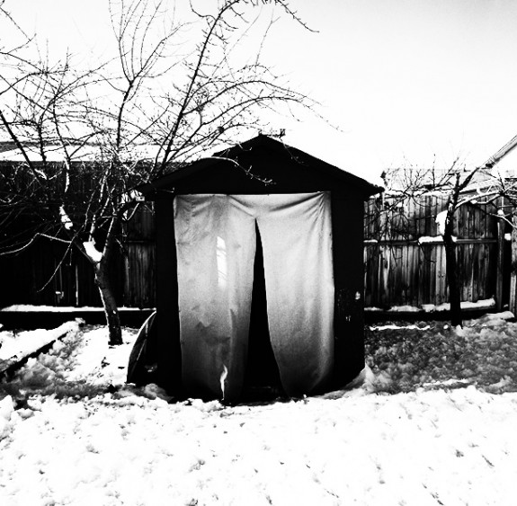 Backyard Entrance to Shelter, Salt Lake City, Utah