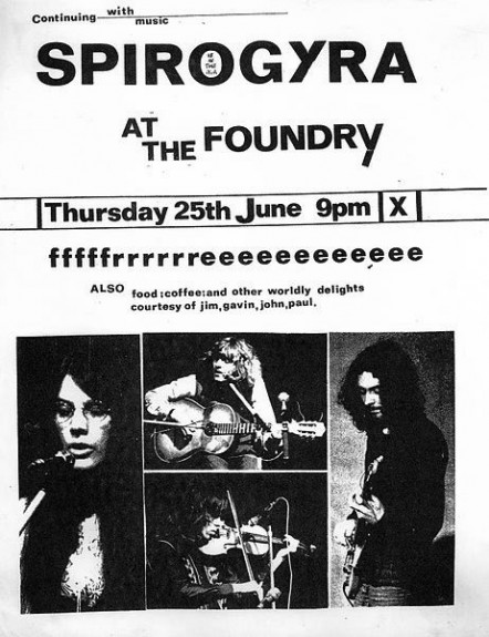 Spirogyra at The Foundry-A Year In The Country