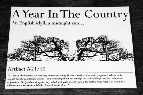 Artifact 21-in see through pack-A Year In The Country