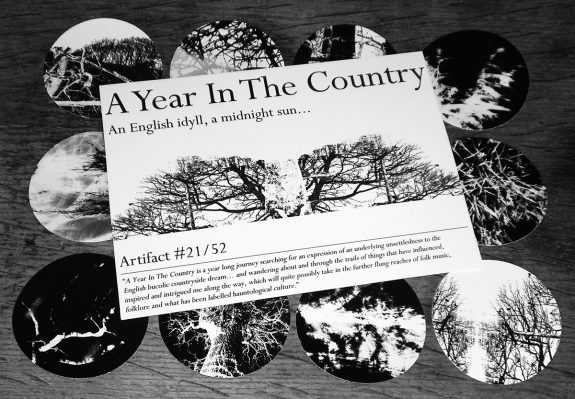 Artifact 21-stickers and front of insert-A Year In The Country