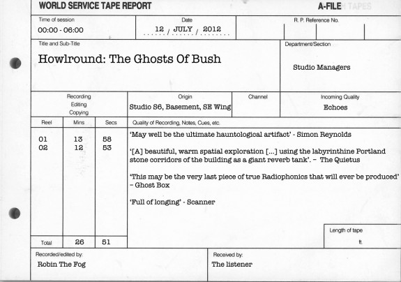 Howlround-Robin The Fog-the-ghosts-of-bush-alt-press-release-Ghost Box-Scanner-Simon Reynolds-A Year In The Country