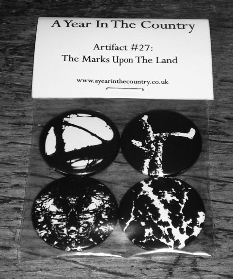 Artifact 27-The Marks On The Land badge set-front of badge set-A Year In The Country copy