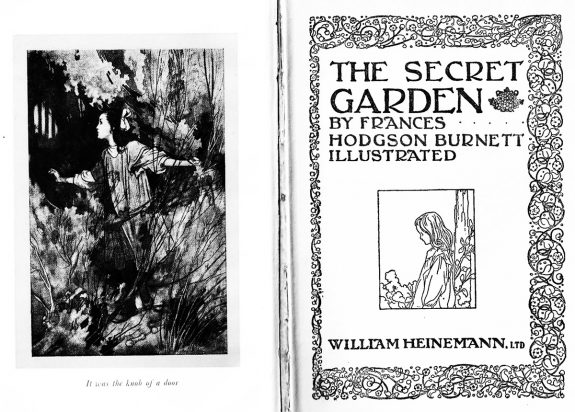 The Secret Garden-Frances Hodgson-Burnett-book-A Year In The Country