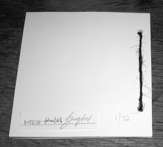Hand of Stabs-Black-Veined White-back of Night Edition booklet-A Year In The Country