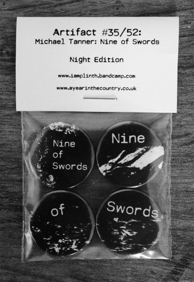 Michael Tanner-Nine Of Swords-Night Edition-badge set-A Year In The Country