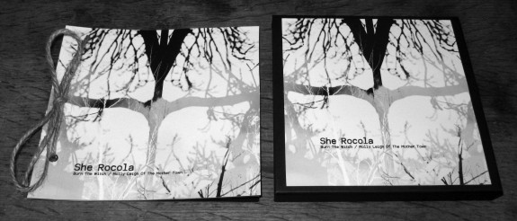 She Rocola-Burn The Witch-Molly Leigh Of The Mother Town-Night and Day Editions side by side-A Year In The Country