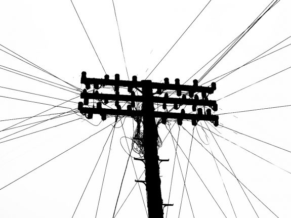 Telegraph Poles and Electric Pylons-A Year In The Country-5