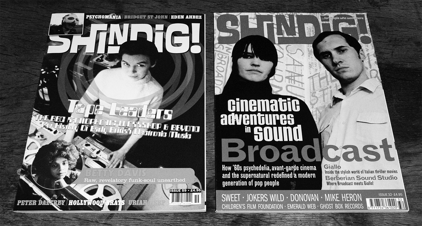 Shindig-issues 59 and 32-Broadcast-Psychomania-Delia Derbyshire-Tape Leader-A Year In The Country