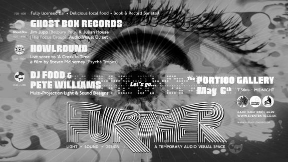 Further-Portico Gallery DJ Food-flier