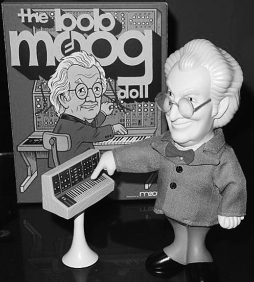 Bob Moog doll-figure-Press Pop