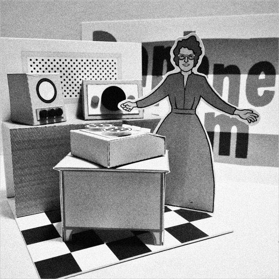 Daphne Oram diorama-Heykidsrocknroll