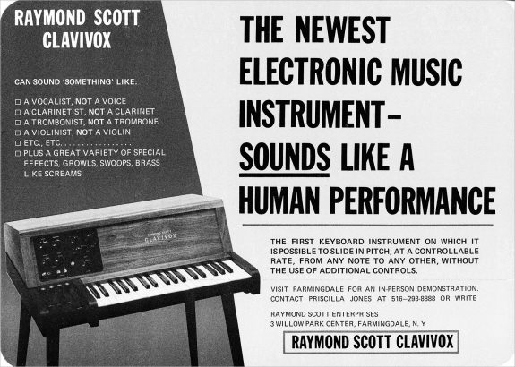 Raymond Scott-Clavivox advert