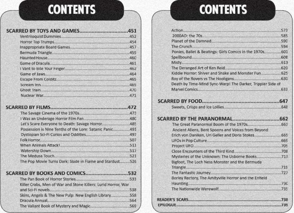 Scarred For Life-book-contents 2c