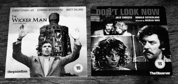 The Wicker Man-Dont Look Now-double bill-The Guardian and The Observer DVDs
