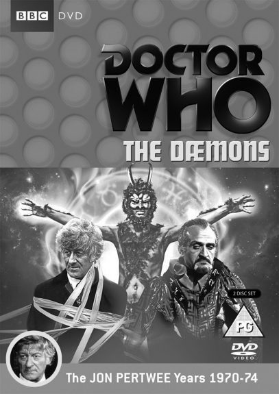 Doctor Who-The Daemons-DVD cover-BBC-John Pertwee