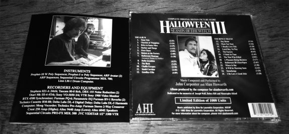 Halloween III-complete soundtrack-John Carpenter-Alan Howarth-1