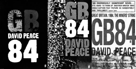 GB84-David Peace-UK book cover variations