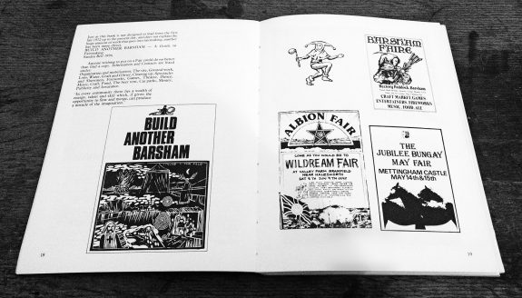 Richard Barnes-The Sun in the East-British festival book-1983-Norfolk and Suffolk Fairs-Albion Barsham-9-fliers and posters