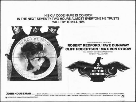 3 Days of the Condor-Sydney Pollack-1975-film poster