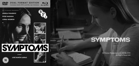 BFI-Symptoms-Flipside-1974-bluray and DVD cover and title image