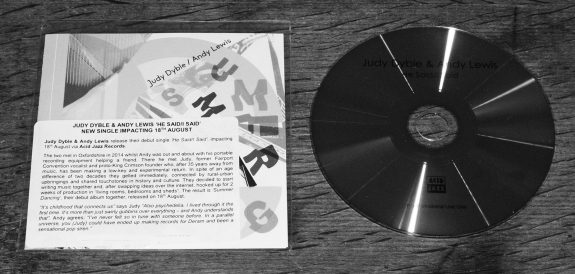 Judy Dyble-Andy Lewis-Summer Dancing-Acid Jazz-album-He Said-I Said CD promo single