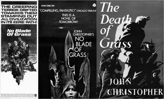 No-Blade-Of-Grass-The Death of Grass-John Christopher-book covers and film poster