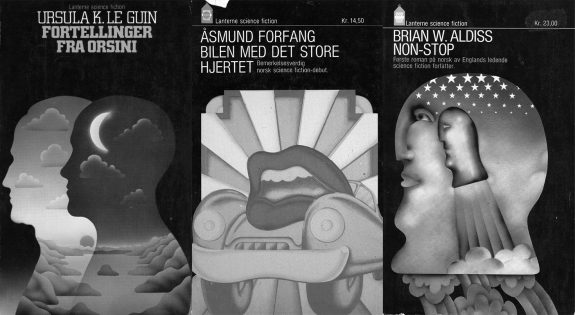 Peter Haars-Norwegian science fiction-Lanterne-psych-1960s-1970s-Ursula K Le Guin-Brian Aldiss