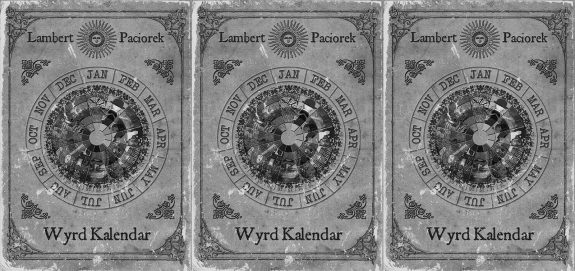 Wyrd Kalendar-book cover-Chris Lambert-Andy Paciorek-Folk Horror Revival-Wyrd Harvest Press