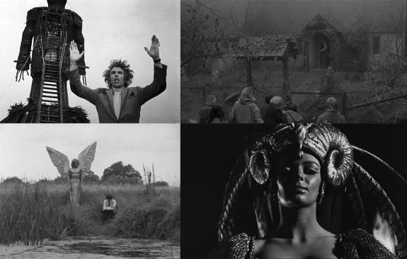 stills from The Wicker Man-The Monster Club-Pendas Fen-Curse of the Crimson Altar-2