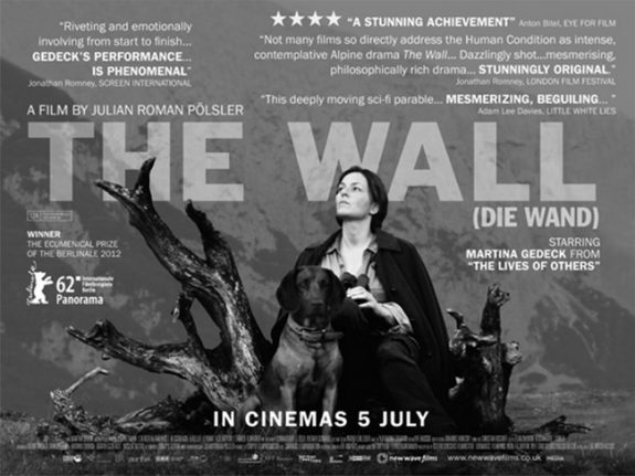 The Wall-Die Wand-Roman Posler-Martina Gedeck-film poster 2012