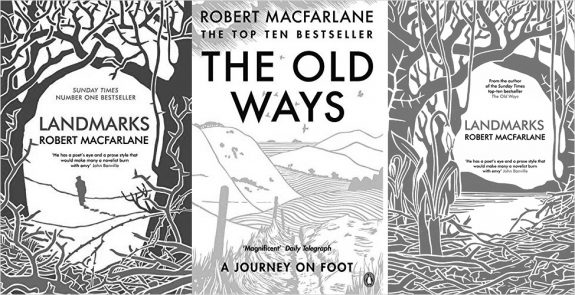 Robert Macfarlane-book covers-Landmarks-The Old Ways