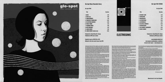 Glo Spot Music Recorded Library-Electrosonic-Delia Derbyshire-album artwork-sleeve