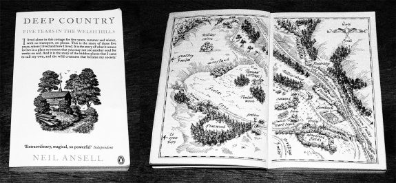 Deep-Country-Neil-Ansell-book cover and map