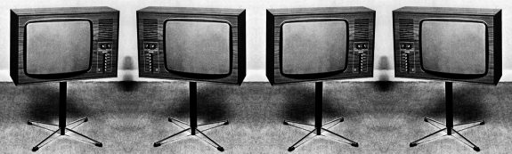 Philips1970BW1-1970s television set